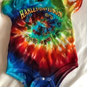 Harley Davidson‎ onesie 6-9 months